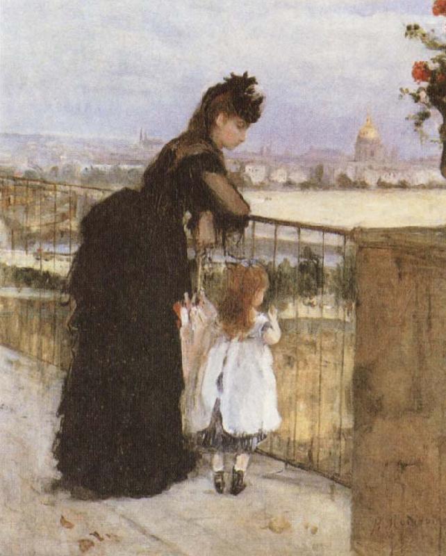 Berthe Morisot On the Balcony china oil painting image